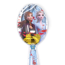 Load image into Gallery viewer, Frozen 2 Girls Gold Leaf Confetti Hair Brush, Gold