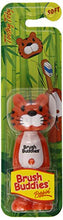 Load image into Gallery viewer, Brush Buddies Toothy Toby Toothbrush, BPA Free, Battery Powered, Multicolor