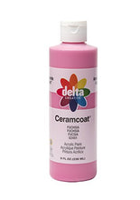 Load image into Gallery viewer, Delta Creative DEL800.2481 Acrylic 8 oz Fuchsia Ceram Coat