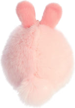 Load image into Gallery viewer, Aurora® Vibrant Spring Bunny Puff Stuffed Animal - Decorative Charm Pink 5 In