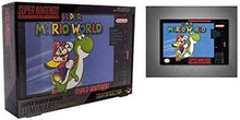 Load image into Gallery viewer, Officially Licensed Nintendo Super Mario World LuminArt Light up Canvas Wall Art