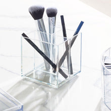 Load image into Gallery viewer, iDesign The Sarah Tanno Collection Cosmetic Organizer Cube, Clear