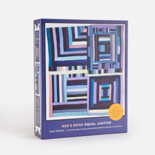 Load image into Gallery viewer, Gee's Bend: Equal Justice: A Quilt Print Jigsaw Puzzle: 750 Pieces