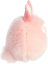 Load image into Gallery viewer, Aurora® Vibrant Spring Bunny Puff Stuffed Animal - Decorative Charm Pink 5 In