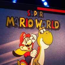 Load image into Gallery viewer, Officially Licensed Nintendo Super Mario World LuminArt Light up Canvas Wall Art