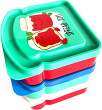 Load image into Gallery viewer, Set of 3 Food Storage Sandwich Containers, 2 cups / 16 oz
