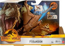Load image into Gallery viewer, Mattel Jurassic World Dominion Roar Strikers Pternanodon Dinosaur