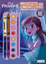 Load image into Gallery viewer, Disney Frozen 2 Anna 128-Page Color and Paint Activity Book