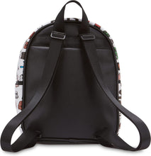 Load image into Gallery viewer, Disney’s Star Wars All Over Print Faux Leather 10.5" White Women’s Mini Backpack Purse 2-Piece Set