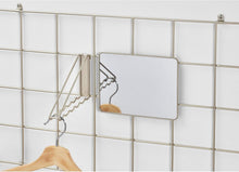 Load image into Gallery viewer, iDesign Jayce Metal Hanger Hook Modular Grid Wall System Satin Silver