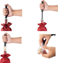 Load image into Gallery viewer, Wine Ziz Wine Pump Pressure Opener w Foil Cutter Gift Set