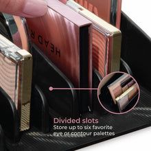 Load image into Gallery viewer, Sarah Tanno Collection Silicone Makeup Palette Holder, Black
