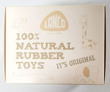 Load image into Gallery viewer, LANCO TOYS 100% Natural rubber Turtle organic baby bath toy touch sight NIB