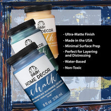 Load image into Gallery viewer, FolkArt Assorted Home Décor Acrylic Chalk Paint For Crafts Blue Radiance 8 oz