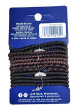 Load image into Gallery viewer, Goody Women's Ouchless Mixed Weave 4 mm Braided Elastics, 12 Count