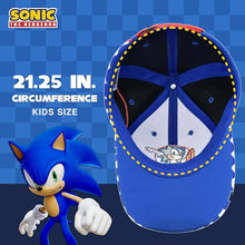 Load image into Gallery viewer, Sonic The Hedgehog Baseball Cap, Kids Adjustable Baseball Hat, Blue, One Size