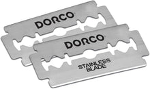 Load image into Gallery viewer, DORCO ST300 Platinum Double Edge Razor Blades | 100 Blades (1 Box)