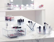 Load image into Gallery viewer, iDesign The Sarah Tanno Collection Cosmetic Organizer Cube, Clear