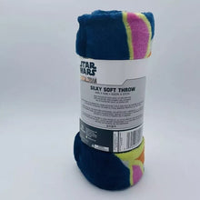 Load image into Gallery viewer, Star Wars: The Mandalorian Dark Hover Character Silky Soft Throw 40 x 50