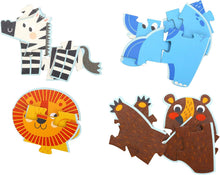 Load image into Gallery viewer, Learning Curve My First Puzzle Four Animal Set for Kids, Multi