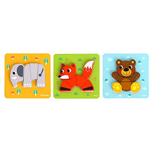 Load image into Gallery viewer, Learning Curve My First Animals Jigsaw Puzzle Set for Kids, Multicolor