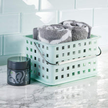 Load image into Gallery viewer, iDesign Spa Basket, Small, Mint