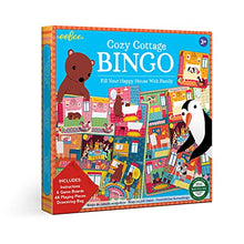 Load image into Gallery viewer, eeBoo Cozy Cottage Bingo,Multi,1 ea