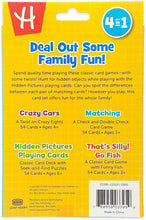 Load image into Gallery viewer, Leap Year Highlights 4-in-1 Card Game Fun Pack Includes 4 Children’s Card Games