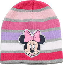 Load image into Gallery viewer, Disney Girl's Minnie Mouse Winter Hat and Glove Set, Ages 6-13, Pink