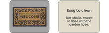 Load image into Gallery viewer, Front Door Mat for Outdoor Entrance 18 Inch Length, 30 Inch Width Welcome Mat