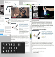 Load image into Gallery viewer, Wine Ziz Wine Pump Pressure Opener w Foil Cutter Gift Set