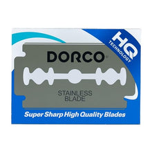 Load image into Gallery viewer, DORCO ST300 Platinum Double Edge Razor Blades | 100 Blades (1 Box)