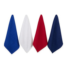 Load image into Gallery viewer, DII Basic Barmop Collection Multi-Purpose Dishtowel Set, Patriotic, 4 Piece