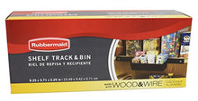 Load image into Gallery viewer, Rubbermaid Pantry Organization Shelf Track and Bin