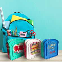 Load image into Gallery viewer, Set of 3 Food Storage Sandwich Containers, 2 cups / 16 oz