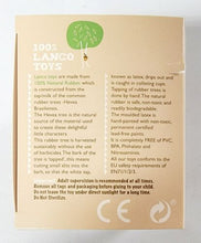 Load image into Gallery viewer, LANCO TOYS 100% Natural rubber Turtle organic baby bath toy touch sight NIB