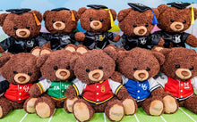 Load image into Gallery viewer, Just Play HBCyoU FAMU 10-inch Snuggly Letterman Teddy Bear
