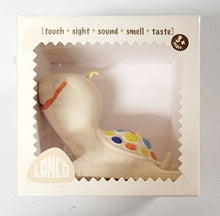 Load image into Gallery viewer, LANCO TOYS 100% Natural rubber Turtle organic baby bath toy touch sight NIB