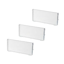 Load image into Gallery viewer, iDesign Dividers, 3 Pack, The Rosanna Pansino Collection – 5.8”, Clear Dividers