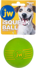 Load image into Gallery viewer, JW iSqueak Ball Durable Natural Rubber Dog Toy (Assorted Colors)