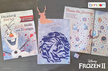 Load image into Gallery viewer, Disney Frozen 2 Olaf Deluxe 48-Page Sketch Book with Stickers, Coloring Book