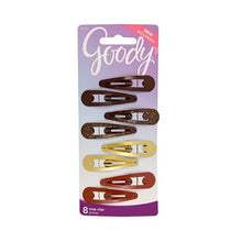 Load image into Gallery viewer, Goody Classics Snap Hair Clips, Assorted Color, Future Primal, 8 Count MFB