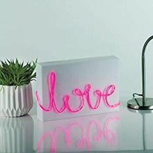 Load image into Gallery viewer, DIY Personalize Your Own Pink Neon Light Paladone NIB MF