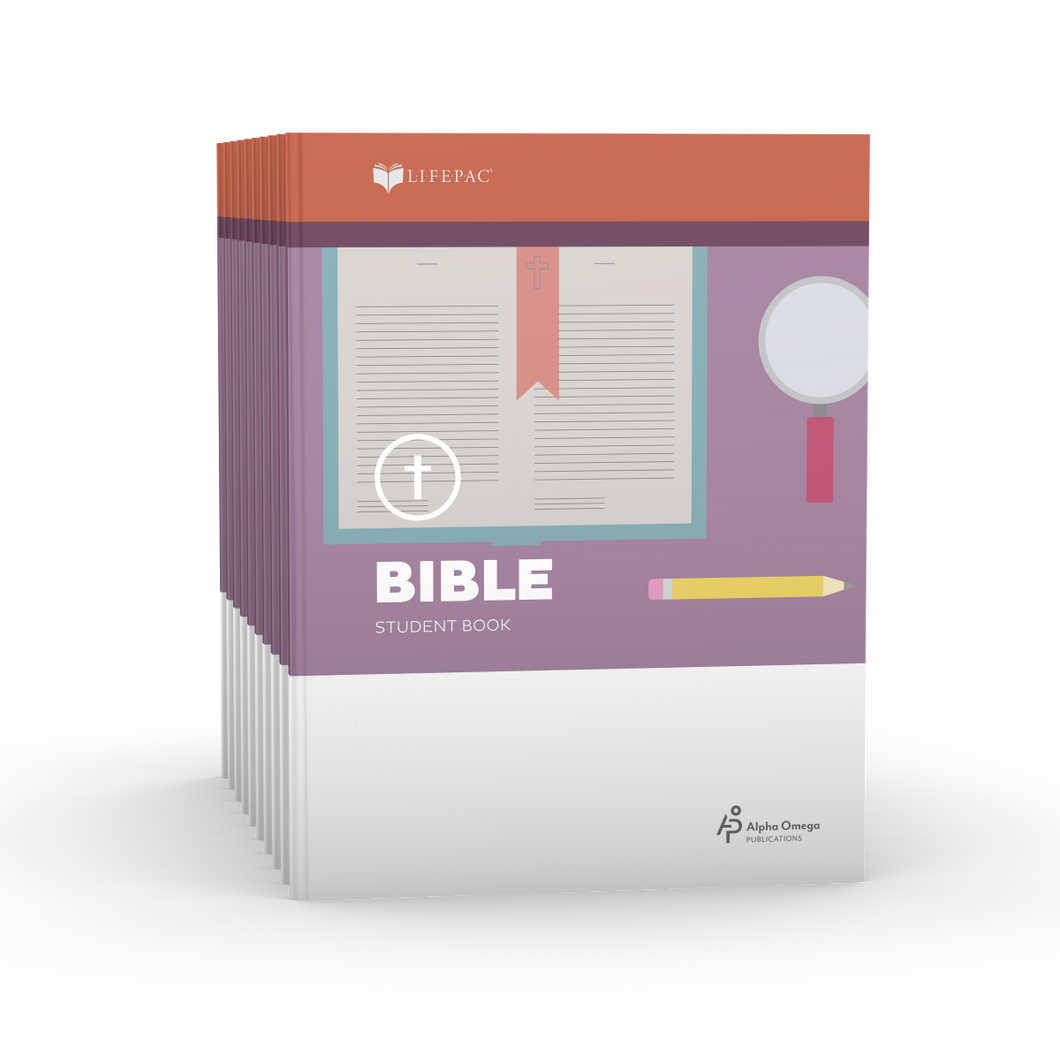 LIFEPAC 4th Grade Bible 10-Unit Student Set ONLY