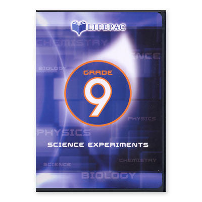 Lifepac 9th Grade Science Experiments DVD