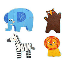 Load image into Gallery viewer, Learning Curve My First Puzzle Four Animal Set for Kids, Multi
