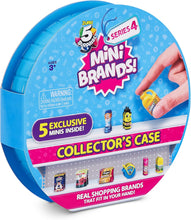 Load image into Gallery viewer, 5 Surprise Mini Brands Collector&#39;s Kit by ZURU with 3 Mystery Capsules + 1 Case
