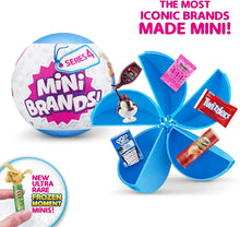 Load image into Gallery viewer, 5 Surprise Mini Brands Collector&#39;s Kit by ZURU with 3 Mystery Capsules + 1 Case
