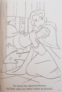Disney Beauty and The Beast Design and Doodle by Colortivity