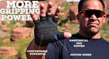 Load image into Gallery viewer, BIONIC Men's SRG Fitness Gloves, Large,Black
